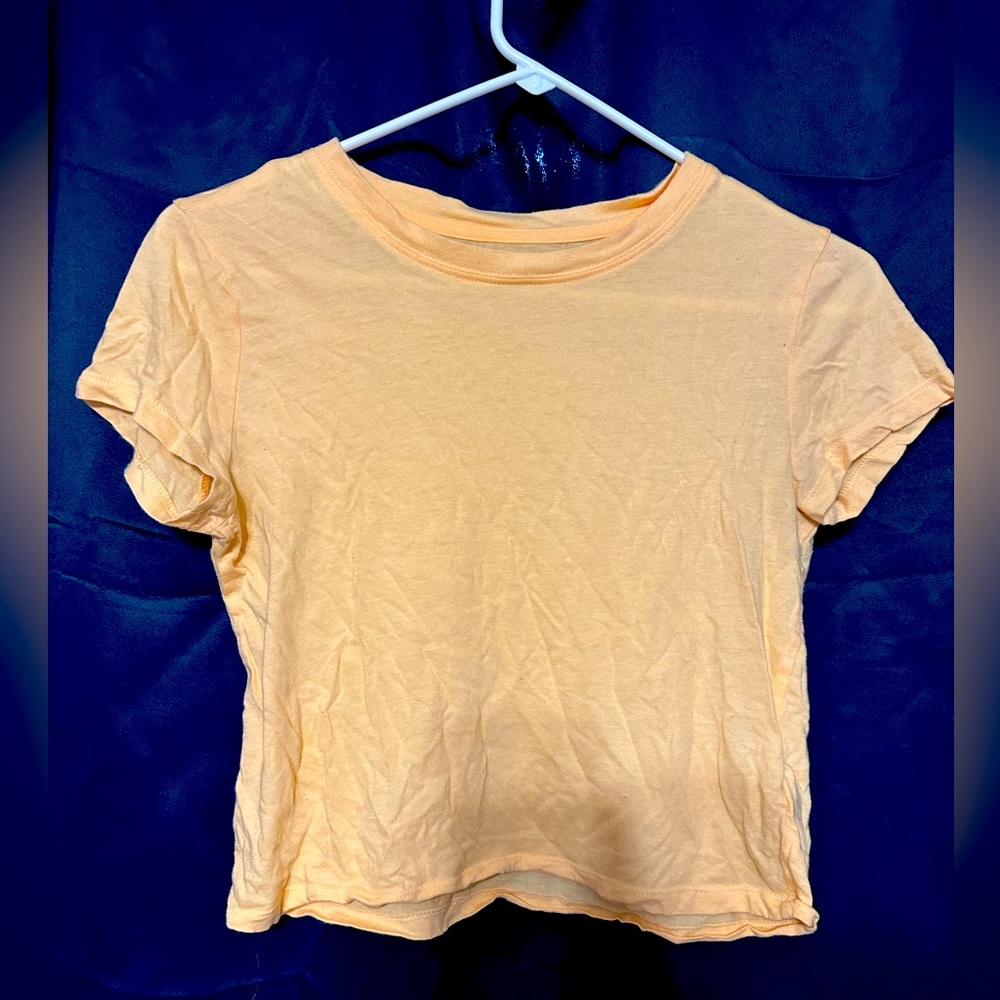 Forever 21 orange baby tee